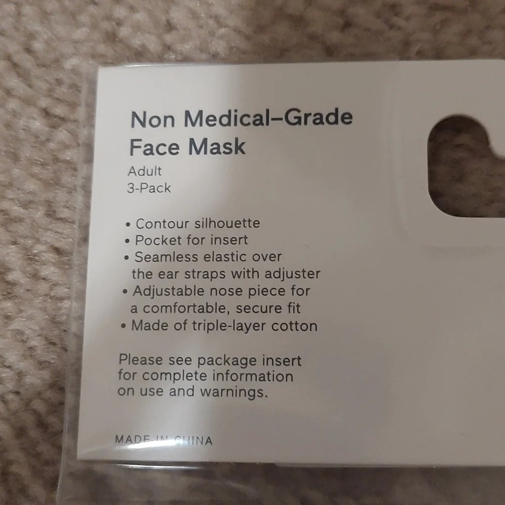 Gap 3pk Contour Facemasks